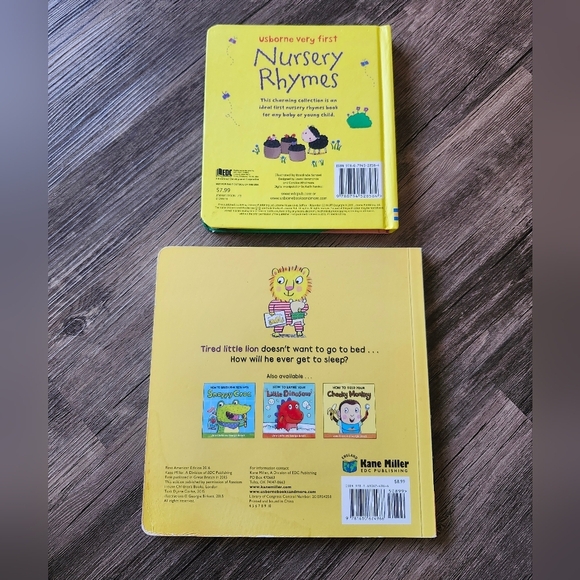 Usborne Nursery Rhymes and Sleepy Lion Book Bundle - Picture 2 of 3